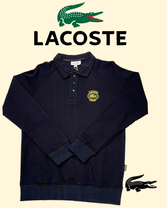 LACOSTE Premium PARIS Collard  Sweatshirt