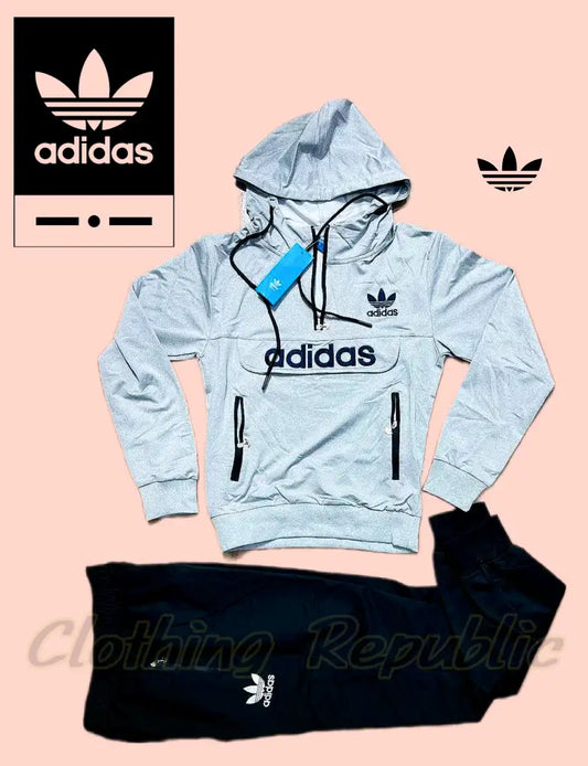 ADIDAS PRO Athlete Hooded Sweats 2 Piece Set