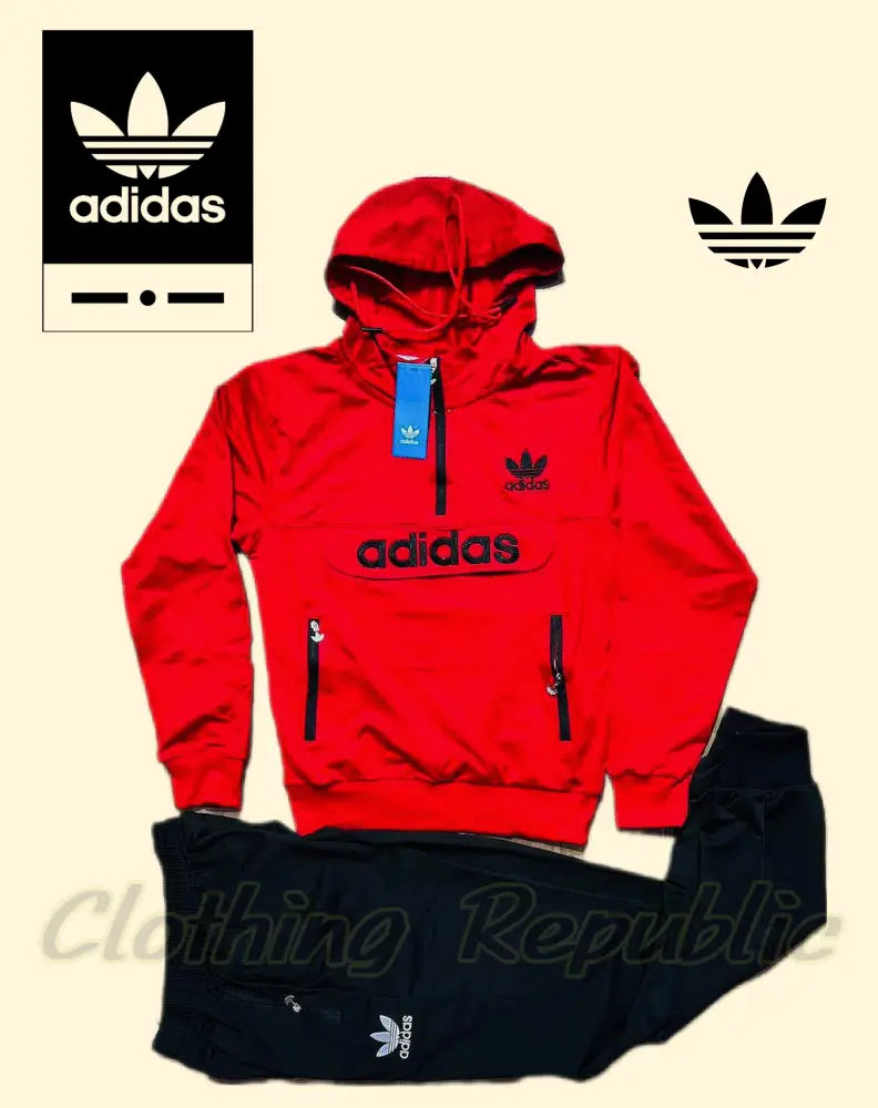 ADIDAS PRO Athlete Hooded Sweats 2 Piece Set