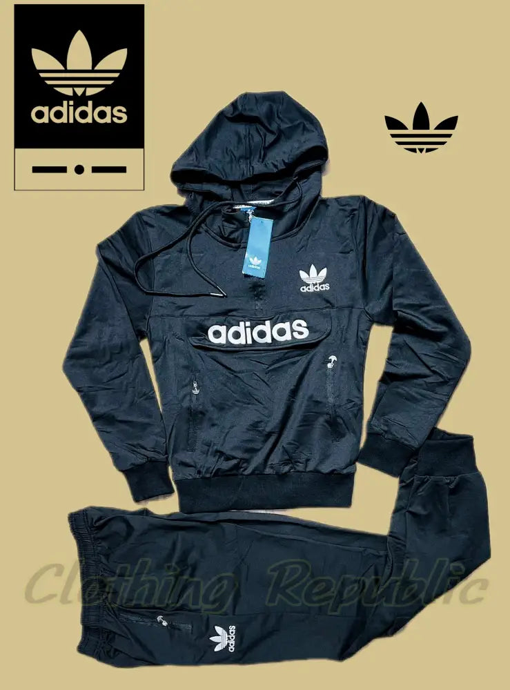 ADIDAS PRO Athlete Hooded Sweats 2 Piece Set