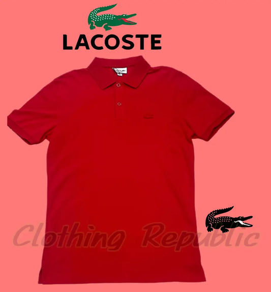 LACOSTE Color Badge LTD EDT Regular Fit Paris Stretch Piqué Polo Shirt Golfer