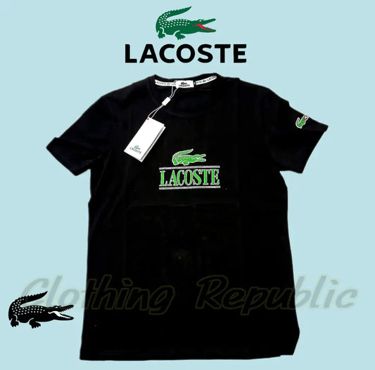 LACOSTE Embroidery Logo Design T-Shirt