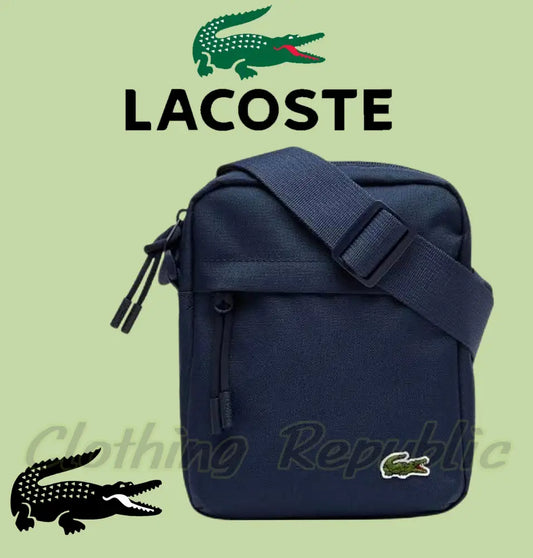 LACOSTE Premium Shoulder Cross Body Bag Satchel