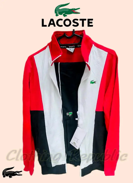 LACOSTE Pro Active Wear Tracksuit 2 Piece Set