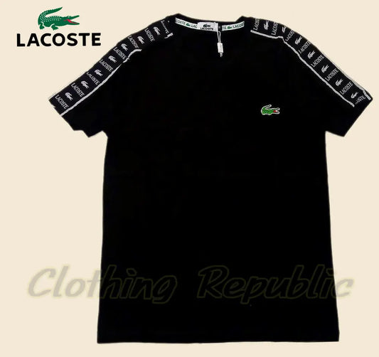 LACOSTE Ultimate Logo Stripe T-Shirt