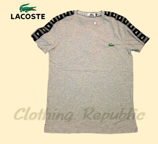 LACOSTE Ultimate Logo Stripe T-Shirt